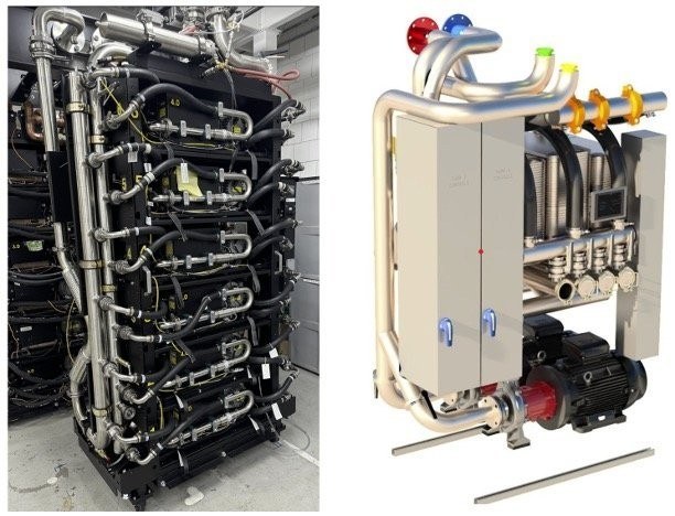 Google's Project Deschutes coolant distribution unit, fourth and fifth generations