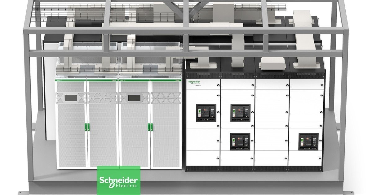 Schneider Electric prefabricated power module