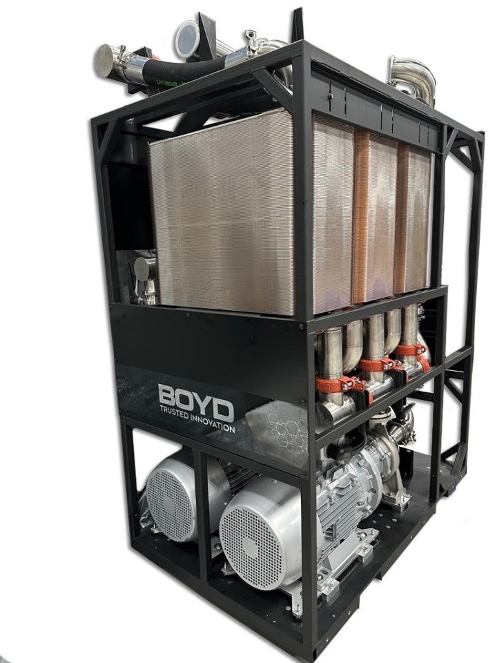 Boyd 2 MW coolant distribution unit built to the Deschutes spec